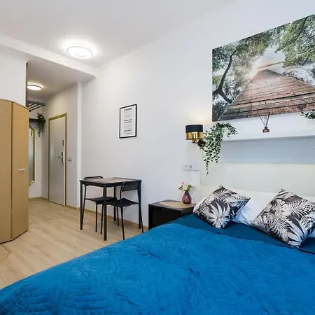 Daire Stadion Narodowy Unit Apartmentmini Super Lokalizacja Przy Metro Ministudio With Private Banthroom