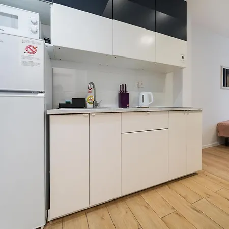 Stadion Narodowy Unit Apartmentmini Super Lokalizacja Przy Metro Ministudio With Private Banthroom * 바르샤바