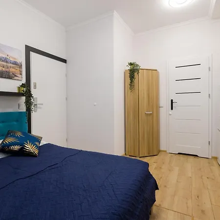 아파트 Stadion Narodowy Unit Apartmentmini Super Lokalizacja Przy Metro Ministudio With Private Banthroom 바르샤바