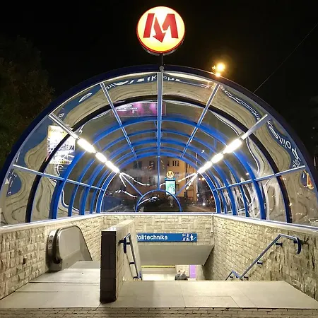 Stadion Narodowy Unit Apartmentmini Super Lokalizacja Przy Metro Ministudio With Private Banthroom * 바르샤바